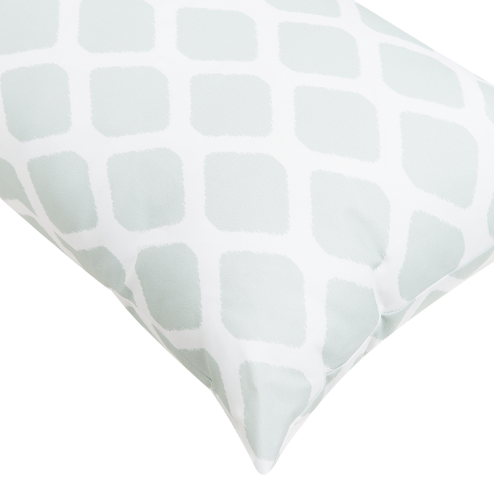 Beliani-KALAMOS -Tuinkussen set van 2-Groen-40 x 70 cm-Polyester