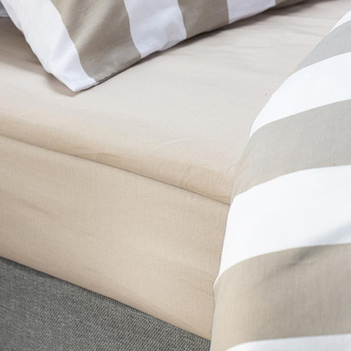 Cinderella Jacky Dekbedovertrek 200 x 200|220 cm - Natural