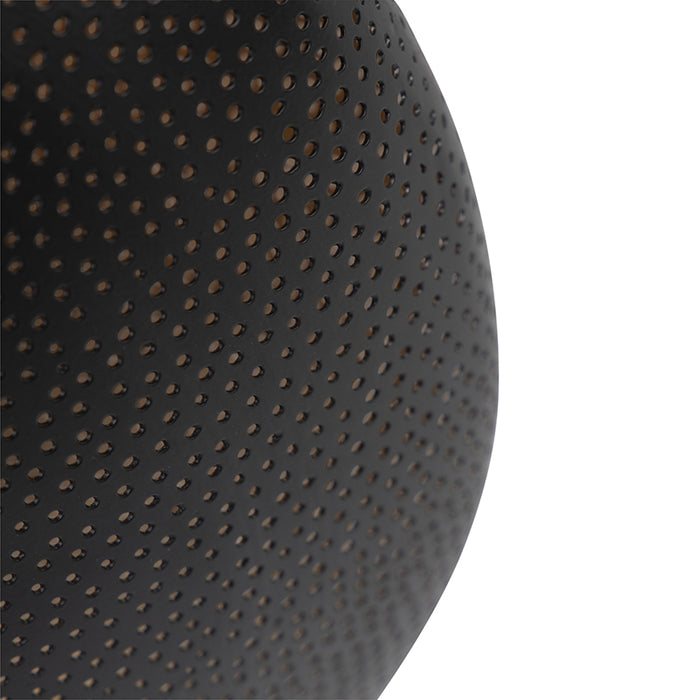 QAZQA Oosterse plafondlamp zwart met goud 40 cm - Radiance