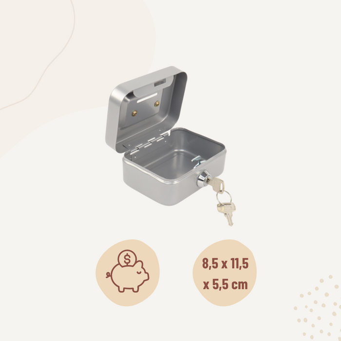 Benson Geldkist Klein Geldkluis Spaarpot Geldkistje Metaal