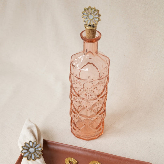 À la Decoratieve Fles Ruit - Koraal