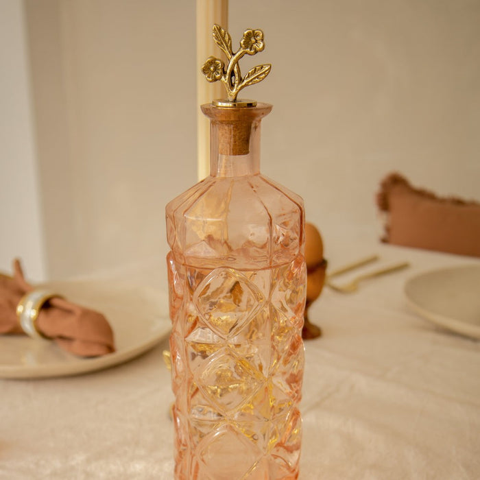 À la Decoratieve Fles Ruit - Koraal