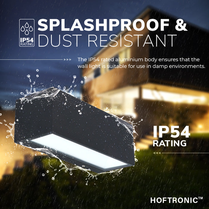 HOFTRONIC Rivera XL LED Wandlamp dubbelzijdig IP54 Binnen en buiten