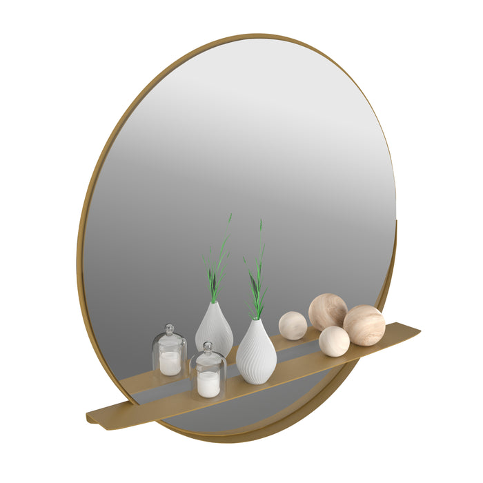 Gorillz Alien 80 - Wandspiegel 80 cm Goud