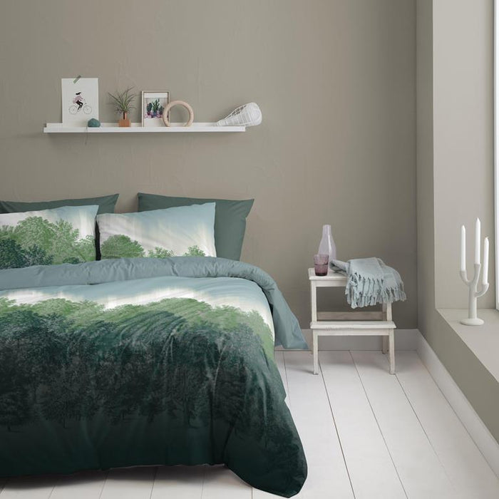 Cinderella Northern Light Dekbedovertrek 240 x 200|220 cm - Groen