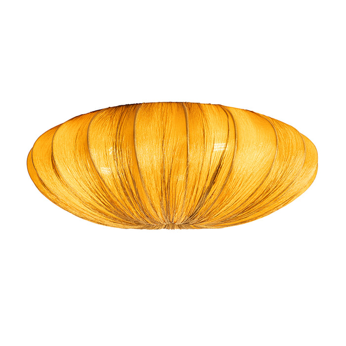 QAZQA Japandi plafondlamp goud 60cm 5-lichts - Plu