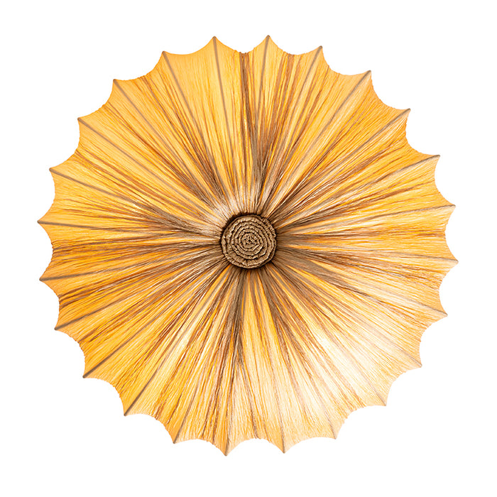 QAZQA Japandi plafondlamp beige 60cm 5-lichts - Plu