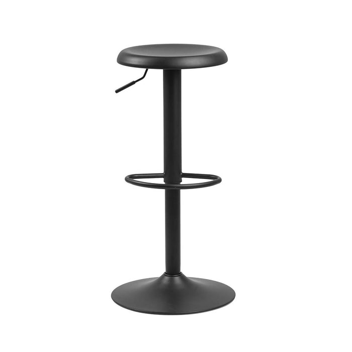 Lisomme Emma barkruk mat zwart - in hoogte verstelbaar