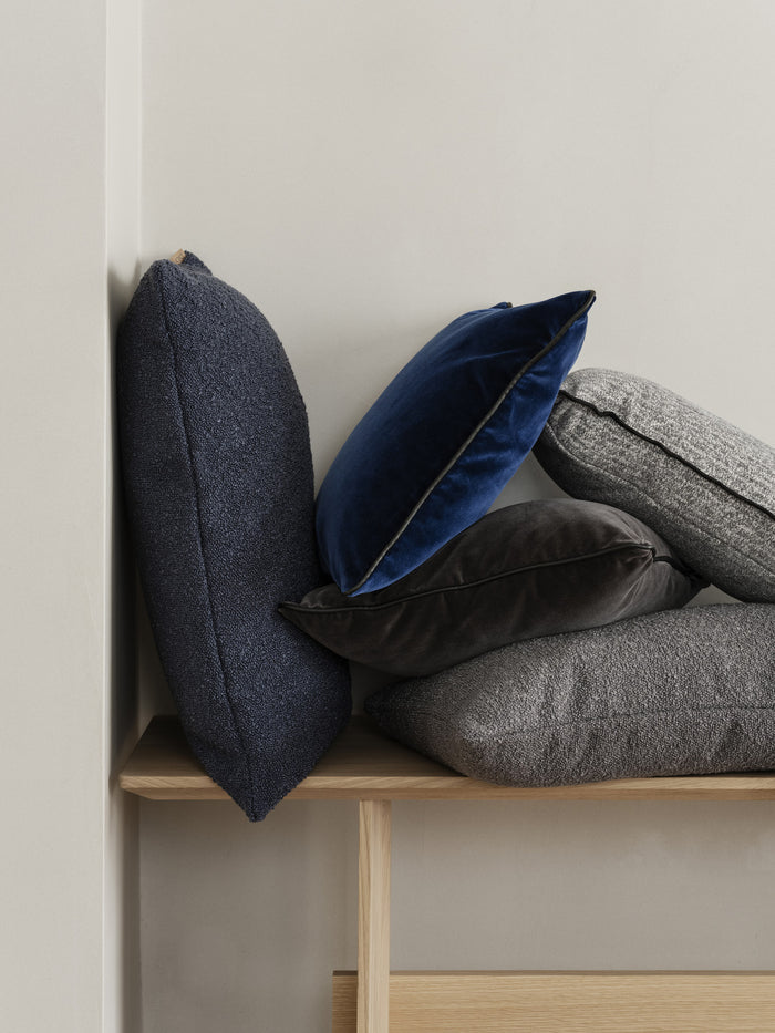 Blomus BOUCLE kussenhoes 40x40 - Midnight Blue