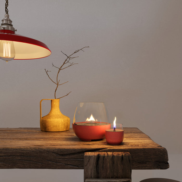 TenderFlame Violet 8 Kandelaar - Glace Amber