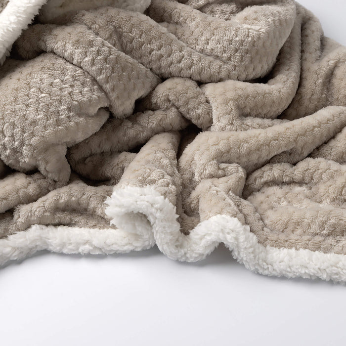 Dutch Decor plaid CODY - 150x200 cm Pumice Stone