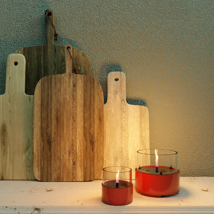 TenderFlame Aster 10 Kandelaar - Glace Amber