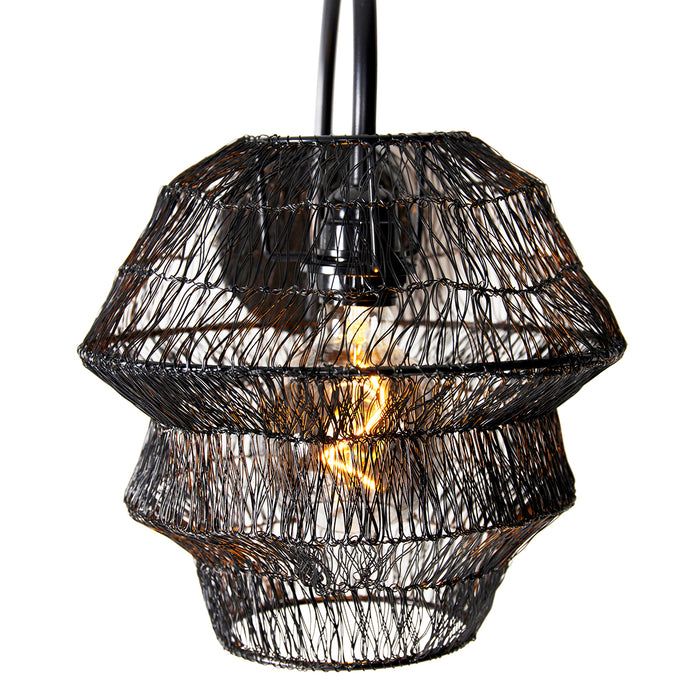 QAZQA Wandlamp vadi - Zwart - Oosters - L 250mm