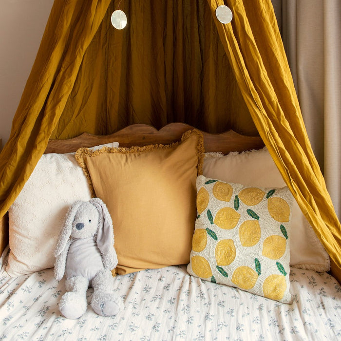 À la Fringe Kussensloop - Mosterd