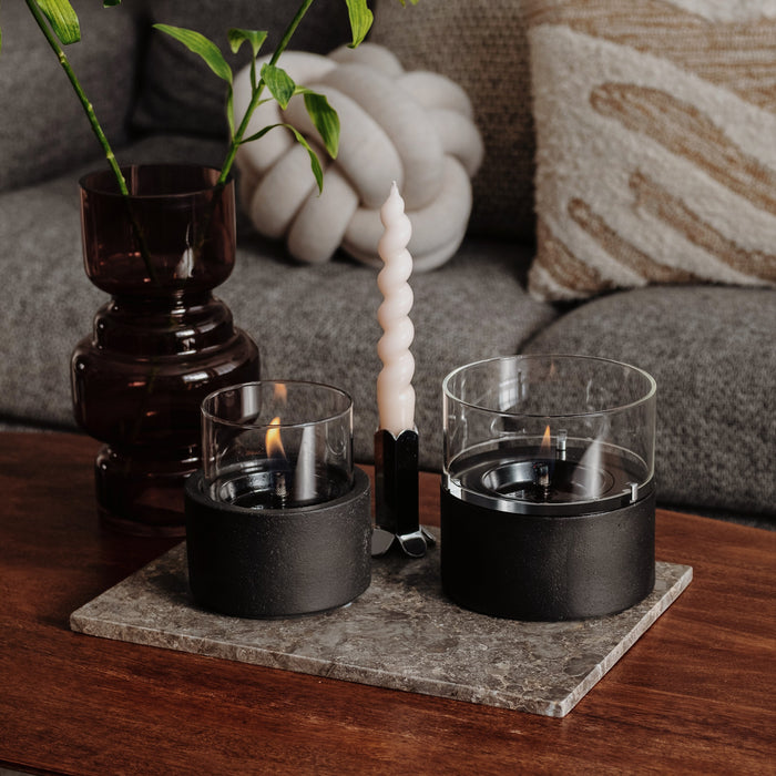 TenderFlame Café 18 Kandelaar - Zwart
