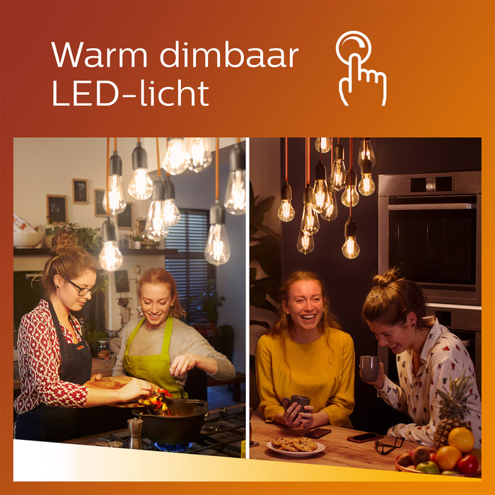 Energiezuinige Philips LED Spot - 50 W - GU10 - Dimbaar warmwit licht - 2 stuks - Bespaar op energiekosten