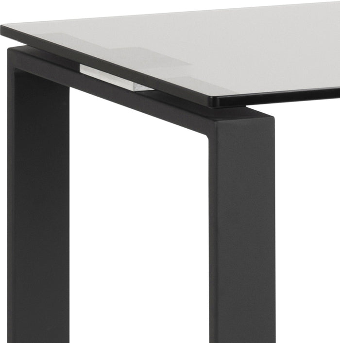 24Designs Serenity Sidetable 110 Cm Smoke Glas