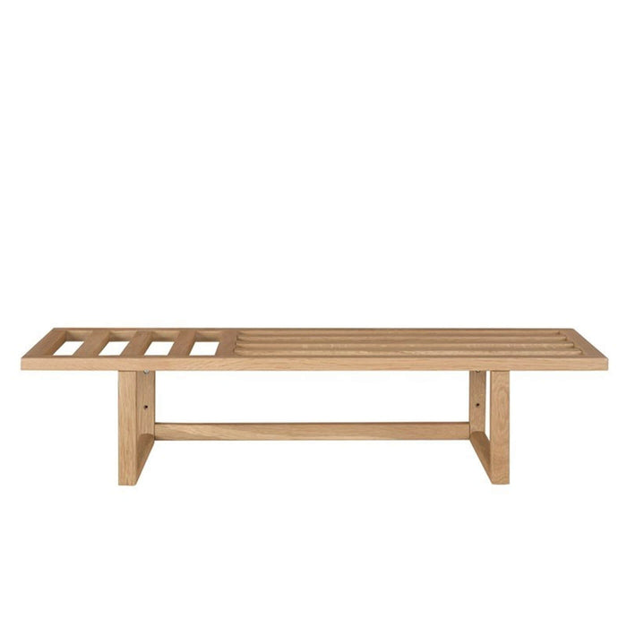 Lisomme Gijs houten kapstok naturel - met hoedenplank