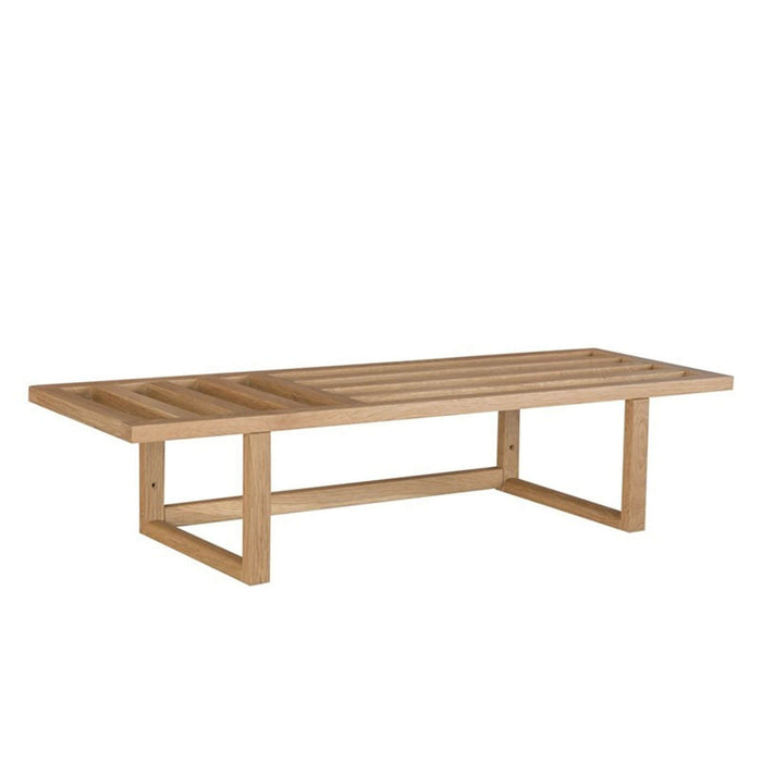 Lisomme Gijs houten kapstok naturel - met hoedenplank