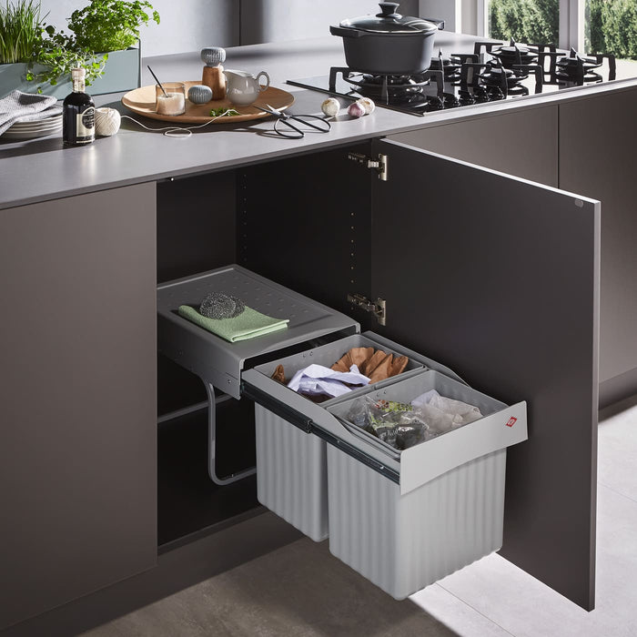 Wesco Inbouw Afvalbak 2 x 16 Liter