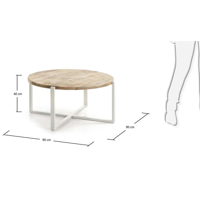 Kave Home - Mawenzi salontafel Ø 90 cm