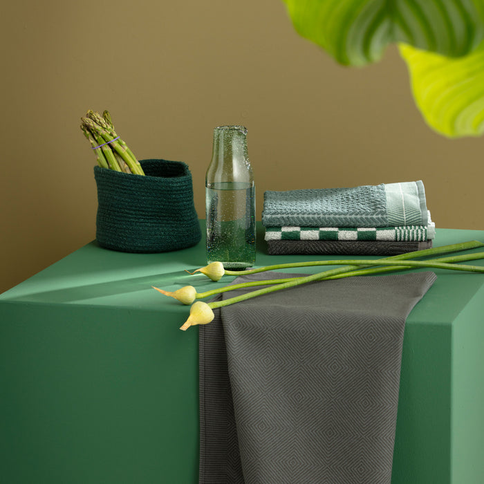 DDDDD theedoek Cisis - 60x65cm - Laurel - 6 stuks