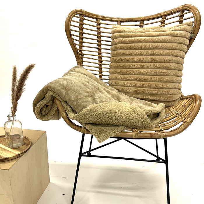 Dutch Decor plaid STANLEY - 150x200 cm Semolina