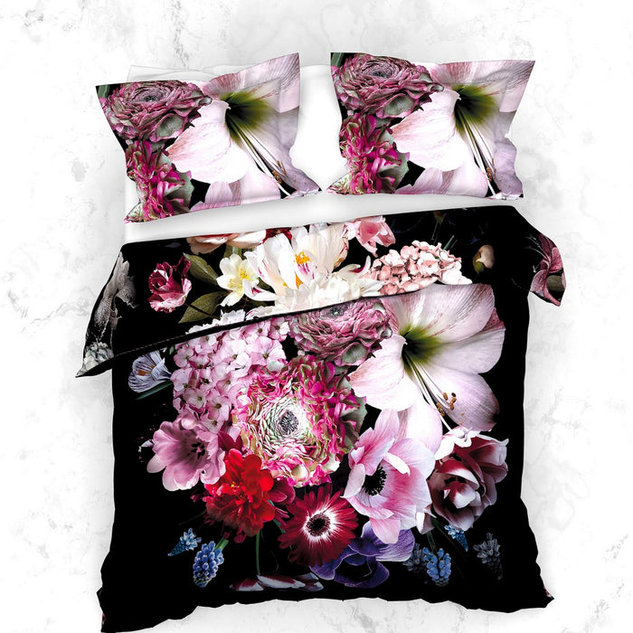 Heckett Lane Dekbedovertrek Katoen Satijn Eris - multi