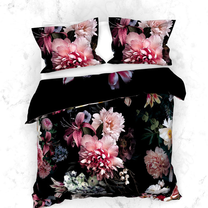 Heckett Lane Dekbedovertrek Katoen Satijn Eris - multi