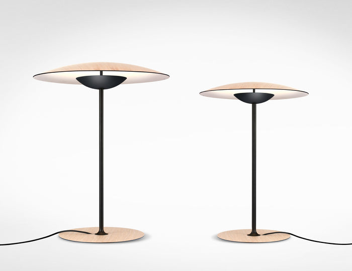 Ginger M tafellamp LED wengé