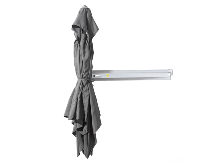 EASYSOL Muurparasol Grijs