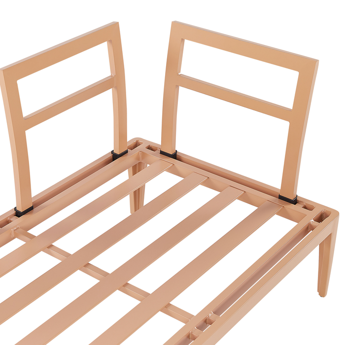 Beliani - RIMA III - Loungeset voor 6 - Grijs - Polyester