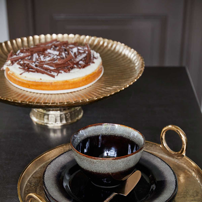 Riverdale - Dienblad Lily champagne 47cm - Goud