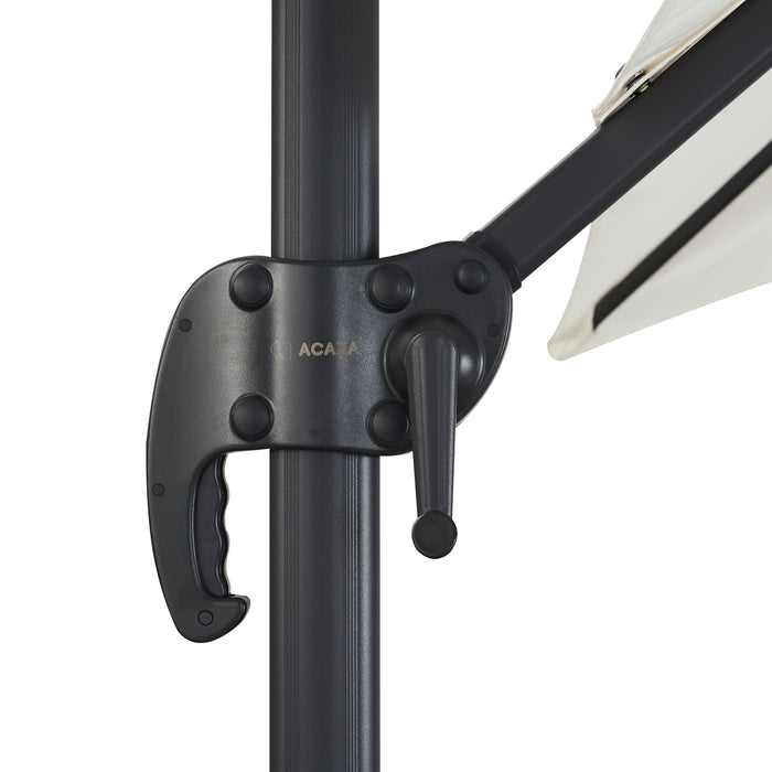 ACAZA Zweefparasol Gebroken wit