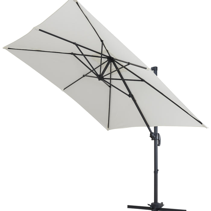 ACAZA Zweefparasol Gebroken wit