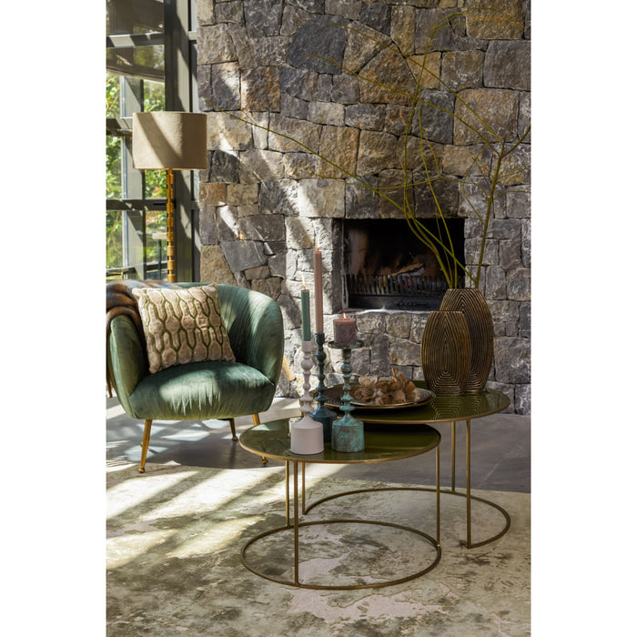 Light & Living Vaas Matancito - Antiek Brons - 22x7x28cm