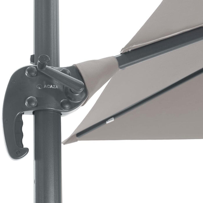 ACAZA Zweefparasol Lichtgrijs