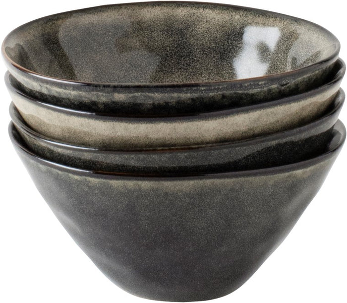 Dutch Rose Giftset 4 kommen 14 cm Groen