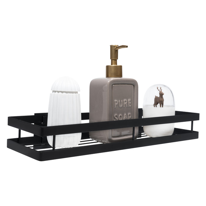 QUVIO kruidenrek keuken metaal - Zwart - 40 cm