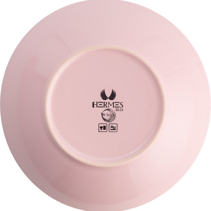 Lite-Body Hermes Ontbijtbord - Set van 6 stuks - Ø 20 cm - Roze