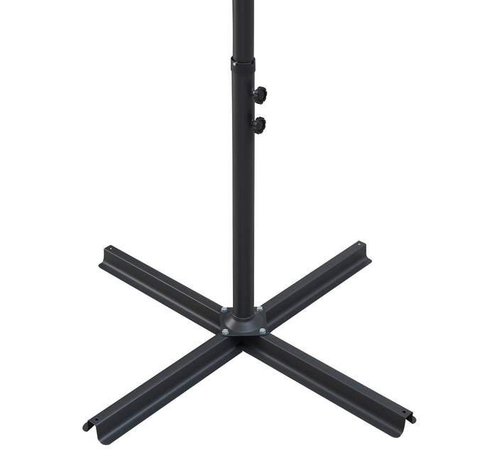 ACAZA Zweefparasol Donkergrijs