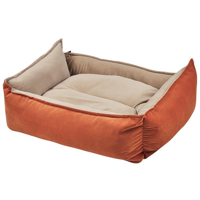 Beliani - IZMIR - Dierenbed - Beige - Fluweel