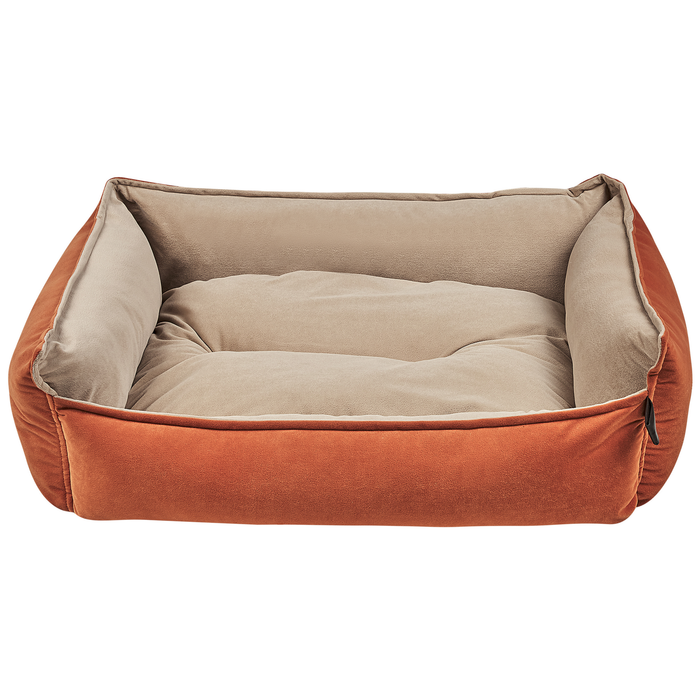 Beliani - IZMIR - Dierenbed - Beige - Fluweel