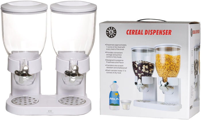 United Entertainment ® - Cornflakes Dispenser - Wit