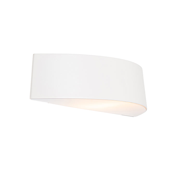 QAZQA Moderne buiten wandlamp wit IP44 - Caz