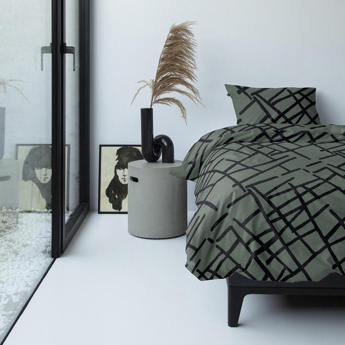 Damai Kline Dekbedovertrek 140 x 200|220 cm - Groen