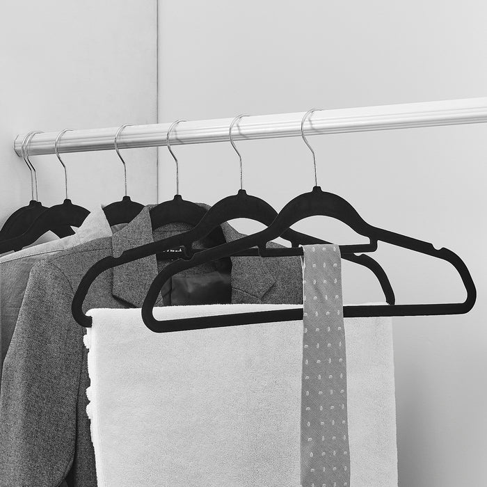 ACAZA Kledinghanger Zwart - 30 st.