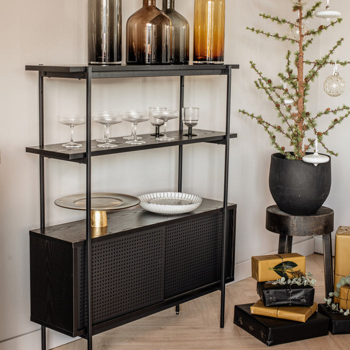 Salt & Pepper Glint Taartplateau Ø 33 cm