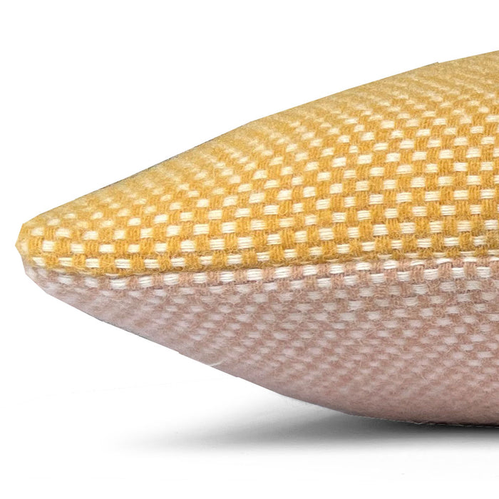 Malagoon Festivity Wool Sierkussen 45 x 45 cm - Yellow Naturel