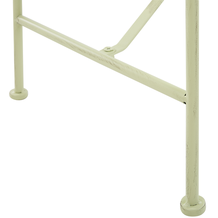 Beliani - MILAZZO - Tuinbank - Groen - IJzer